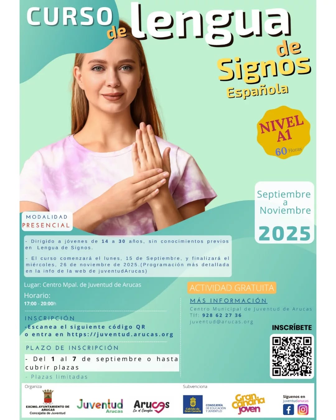 CURSO LENGUA DE SIGNOS ESPAÑOLA