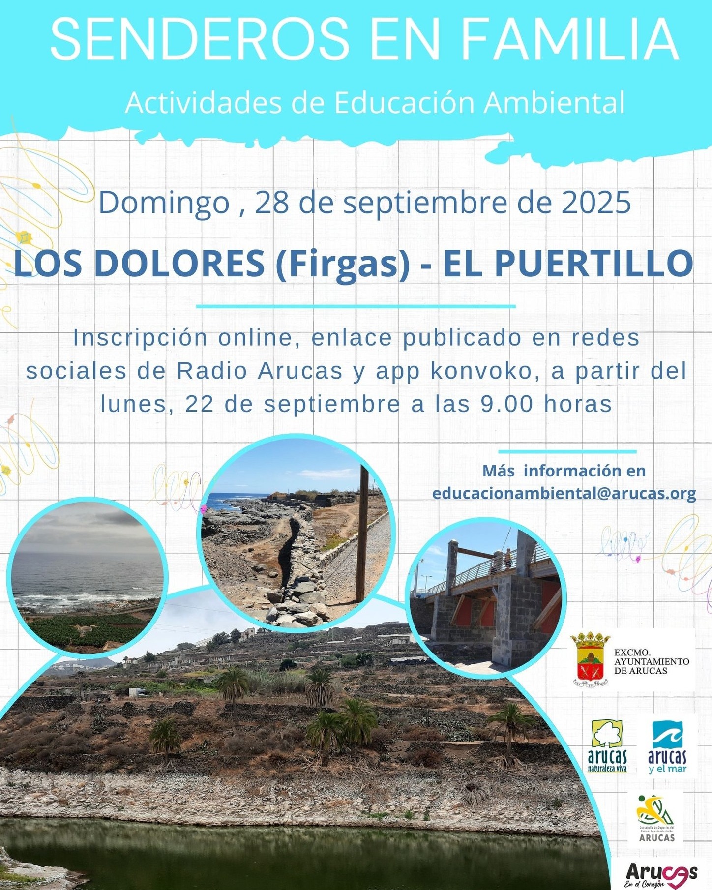 SENDEROS EN FAMILIA: LOS DOLORES (FIRGAS) - EL PUERTILLO