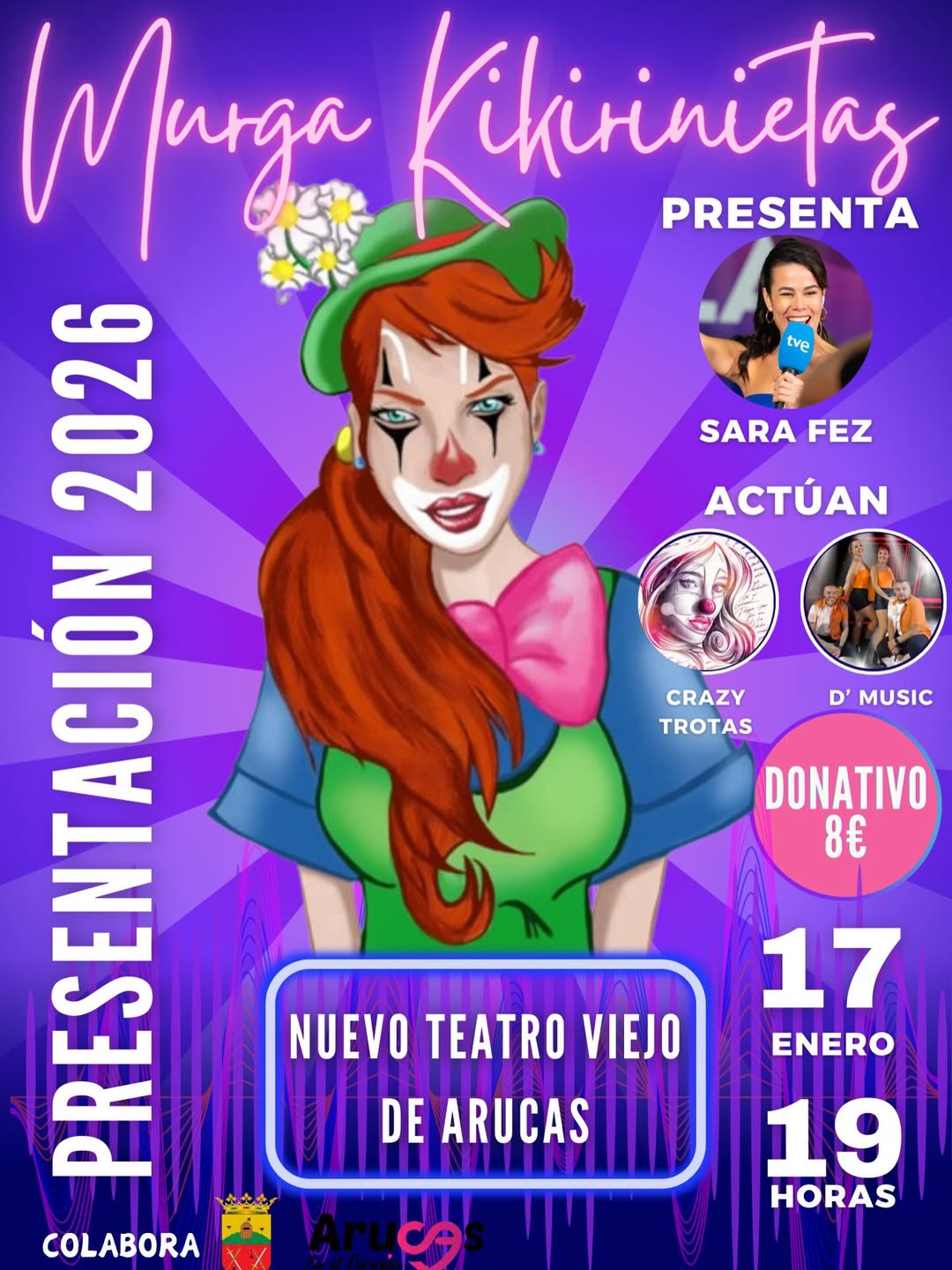 Imagen de PRESENTACIÓN 2026 MURGA KIKIRINIETAS