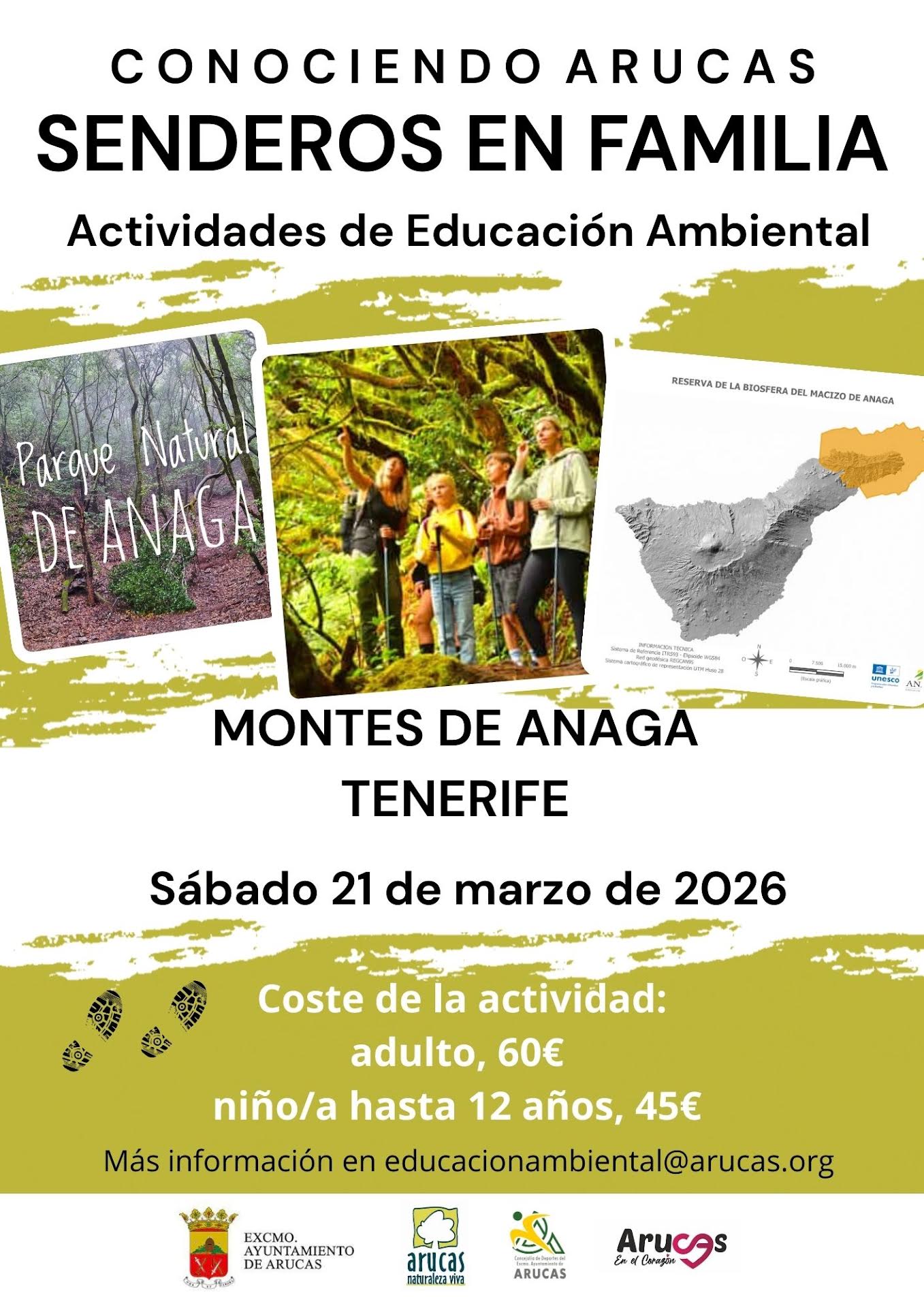 SENDEROS EN FAMILIA - MONTES DE ANAGA (TENERIFE)