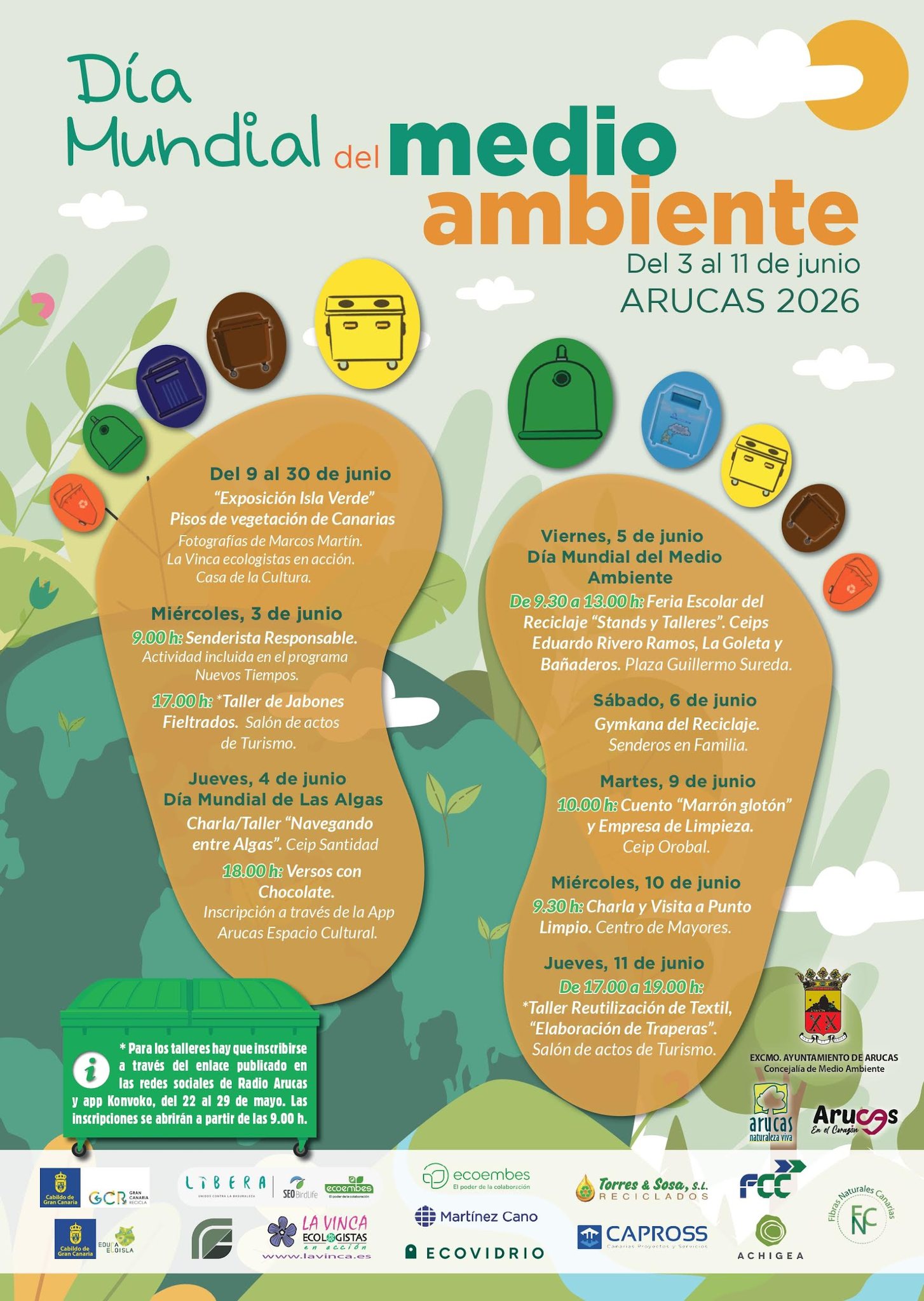Imagen de DÍA MUNDIAL DEL MEDIO AMBIENTE ARUCAS...