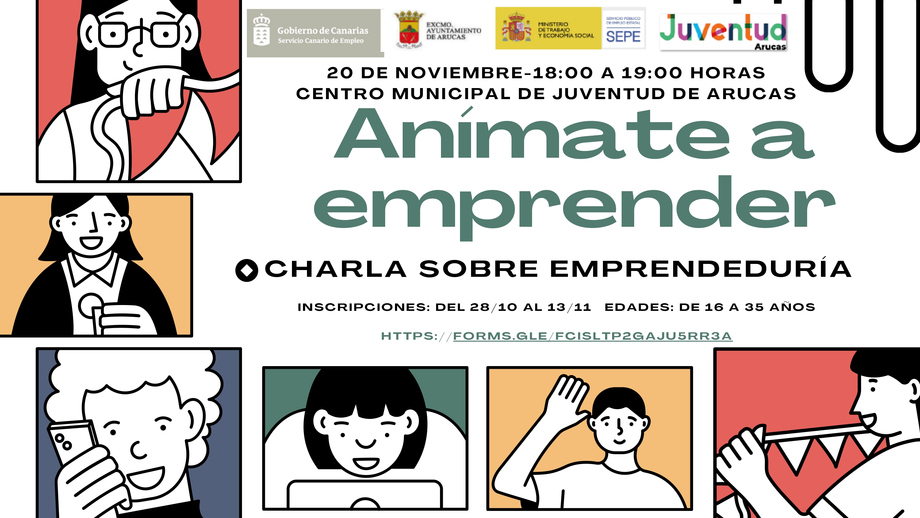 ANÍMATE A EMPRENDER - CHARLA SOBRE EMPRENDEDURÍA