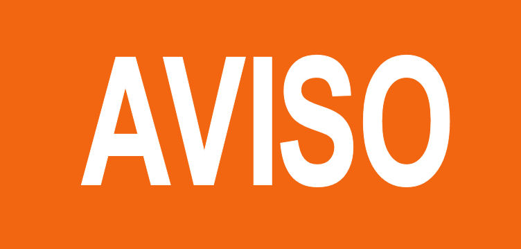 Imagen de Aviso de cierre de la entrada principal...