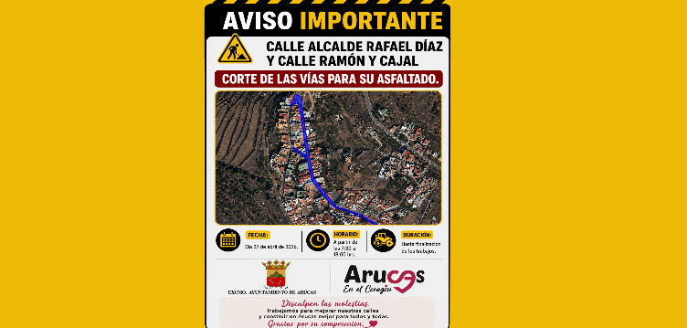 Imagen de Trabajos de asfaltado en las calles...