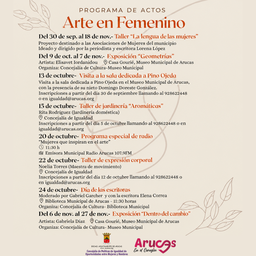 ARTE EN FEMENINO