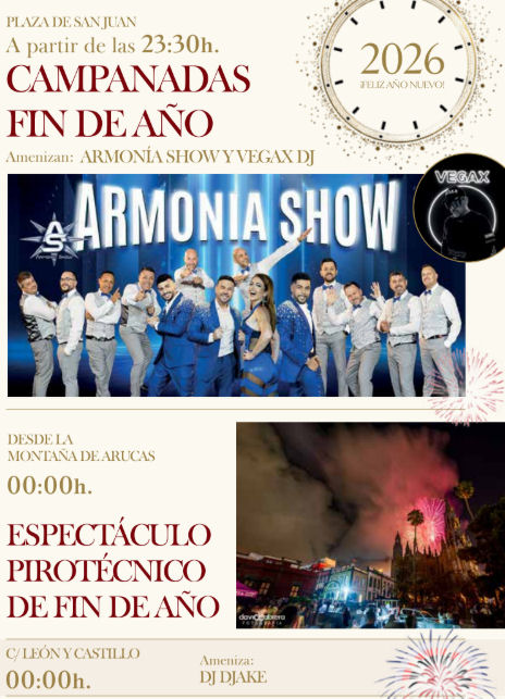 Imagen de CAMPANADAS DE FIN DE AÑO EN ARUCAS