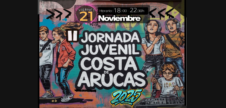 Imagen de La Concejalía de Juventud del Ayuntamiento de Arucas organi