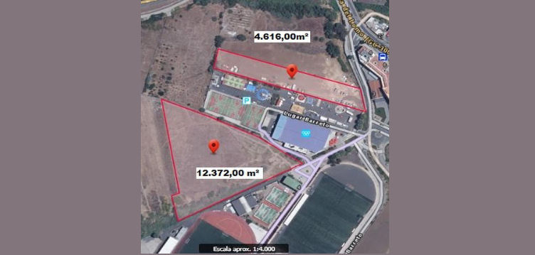 El Ayuntamiento de Arucas adquiere 17.000 m2 junto al complejo deportivo ´Tonono´ Antonio Afonso Moreno para la futura Ciudad del Deporte