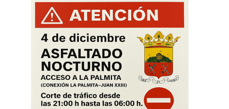 ATENCIÓN - ASFALTADO NOCTURNO - ACCESO...