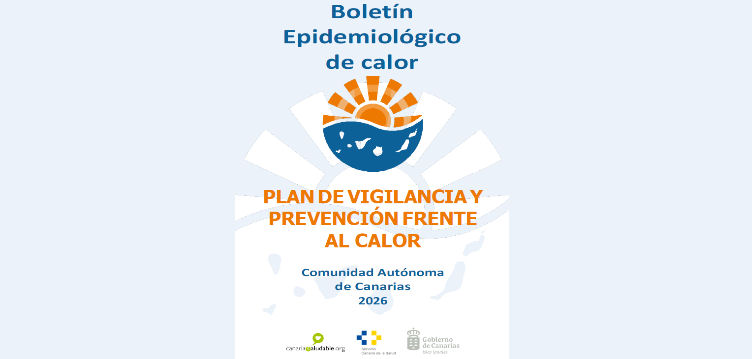 Imagen de BOLETÍN EPIDEMIOLÓGICO DE CALOR - PLAN DE VIGILANCIA Y PREVENCIÓN FRENTE AL CALOR - COMUNIDAD AUTÓNOMA DE CANARIAS 2026