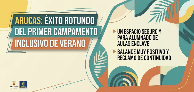 Imagen de Arucas cierra su primer Campamento Inclu