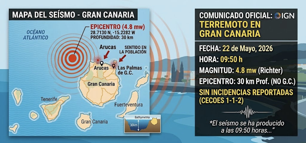 Imagen de COMUNICADO: El IGN comunica sobre un...