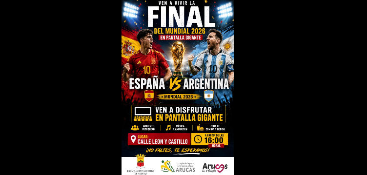 Imagen de Arucas con ´la roja´ el domingo