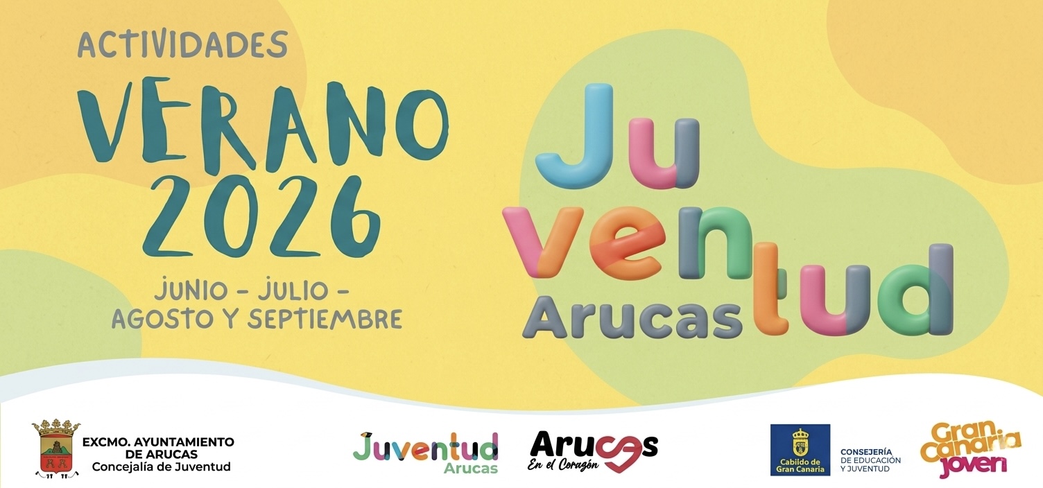 Imagen de ARUCAS VERANO JOVEN 2026 OFRECERÁ...