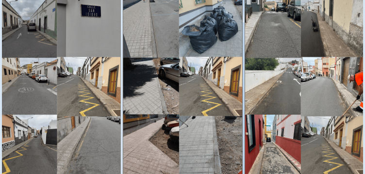 Imagen de Calle por calle, Arucas se deshace de la