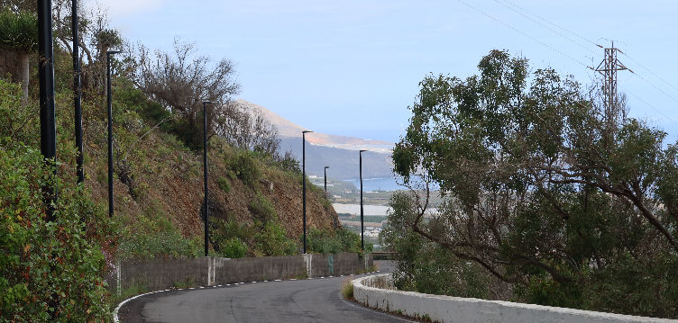 Imagen de La Montaña de Arucas estrena iluminación