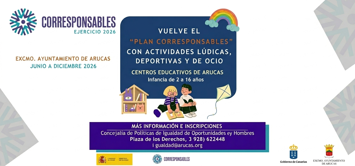 Imagen de El Ayuntamiento de Arucas renueva su apuesta por la conciliación con el Plan Corresponsables