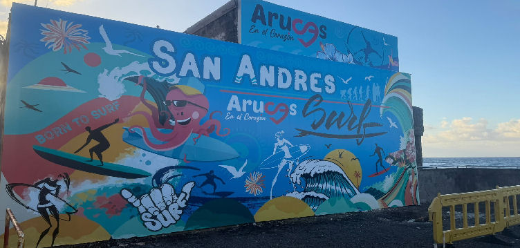 Imagen de Finaliza la renovación del mural de...
