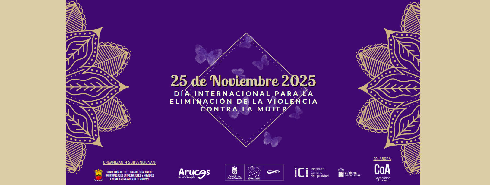 2 5DE NOVIEMBRE DE 2025 - DÍA INTERNACIONAL PARA LA ELIMINACIÓN DE LA VIOLENCIA CONTRA LA MUJER