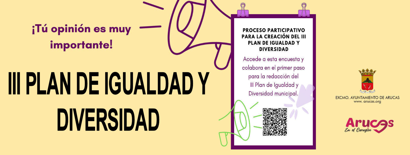 PROCESO PARTICIPATIVO PARA LA CREACIÓN DEL III PLAN DE IGUALDAD Y DIVERSIDAD