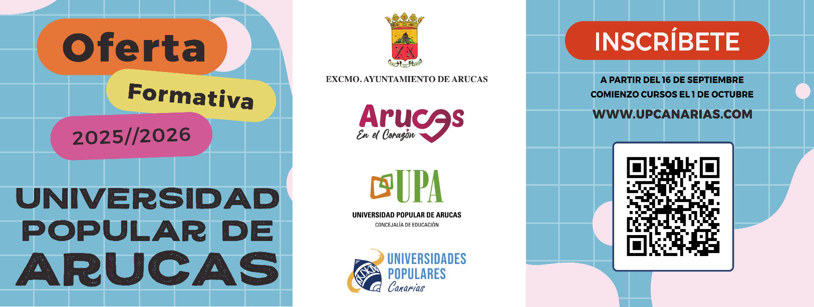 OFERTA FORMATIVA UNIVERSIDAD POPULAR DE ARUCAS 2025 2026